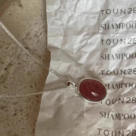 Philippa amethyst necklace