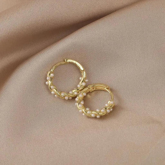 Round pearl Earrings