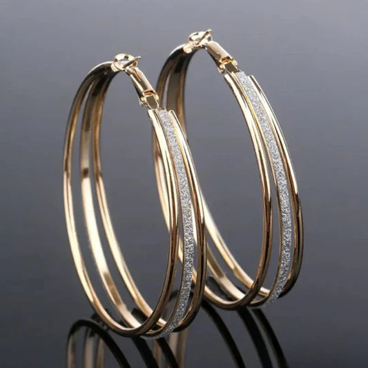 Retro Gold Earrings