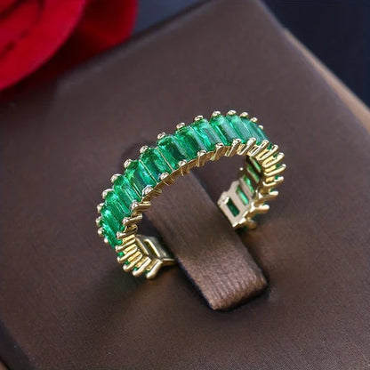 Gold and Emerald Ring