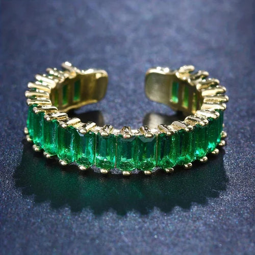 Gold and Emerald Ring