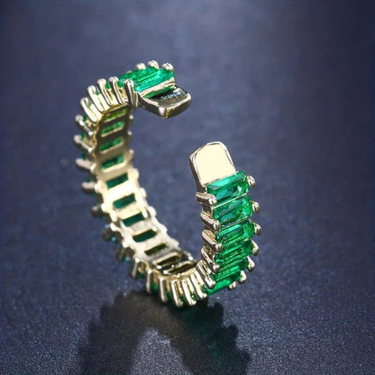 Gold and Emerald Ring