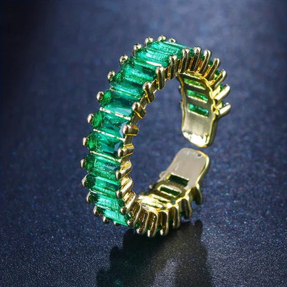 Gold and Emerald Ring