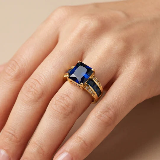 Imperial Elegance Gold Ring