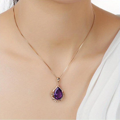 Amethyst Necklace Maria