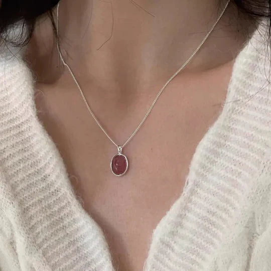 Philippa amethyst necklace