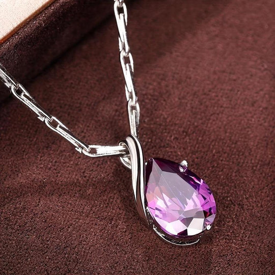 Verena necklace with amethyst