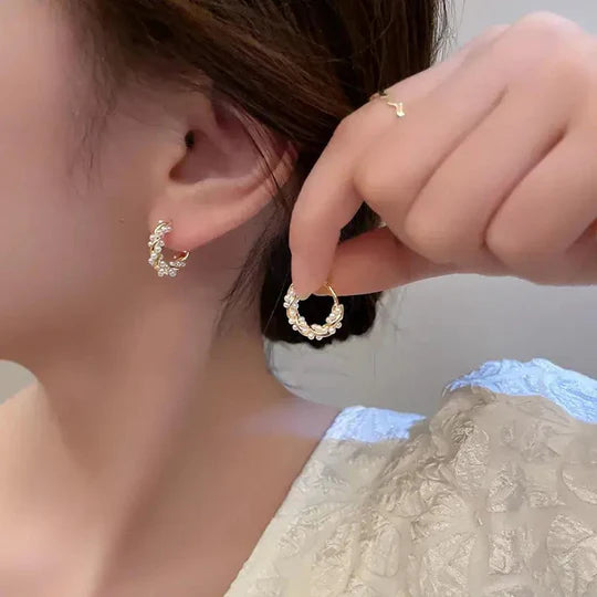 Round pearl Earrings
