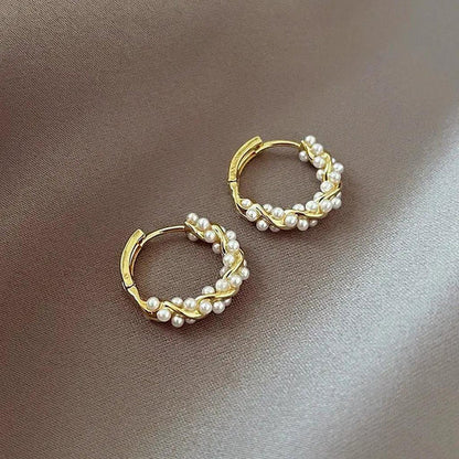 Round pearl Earrings