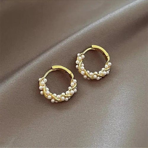 Round pearl Earrings