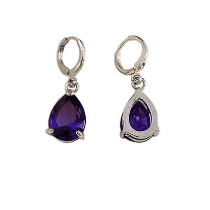 Tania Amethyst Earrings