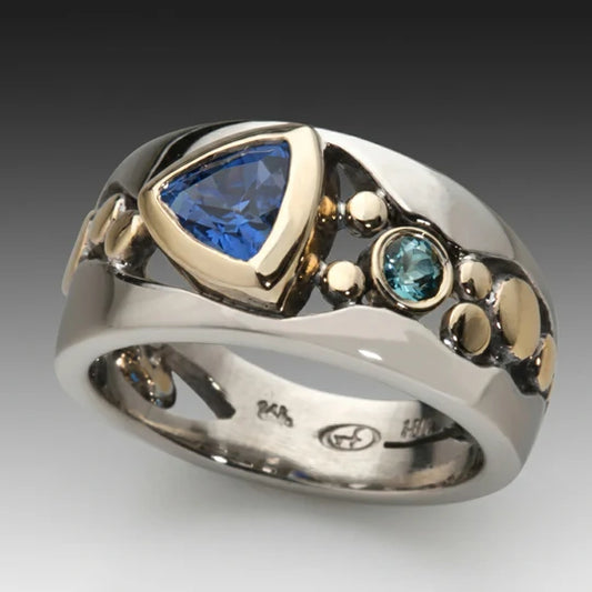 Vintage blue Ring