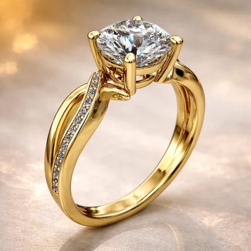 Eternal Shine Gold Ring